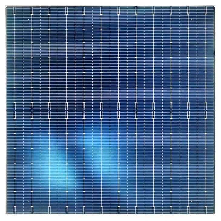 N Type 210mm M12 Bifacial TOPCon Solar Cell